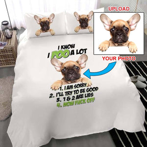 Beautiful Bedding Sets - With Your Own Dogs Photo On It! - 4 Terriers Only