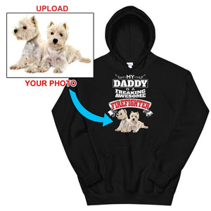 Custom Print Your Hoodie - With Your Dogs Photo Printed On It! - 4 Terriers Only