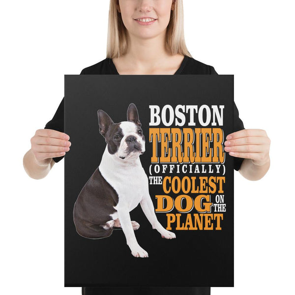 Fantastic Quality Canvas Print - Featuring Your Very Own Dog! - 4 Terriers Only