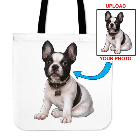 Now Have Your Own Tote Bag, Featuring Your Own Dog Printed On It! - 4 Terriers Only