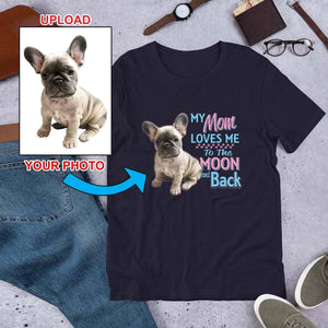 Short-Sleeve Unisex T-Shirt - With Your Own Dogs Photo Printed On It! - 4 Terriers Only
