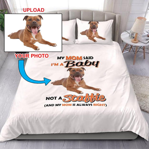 Stunning Bedding Sets - With Your Own Dogs Photo Printed On It! - 4 Terriers Only