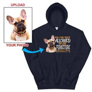 Unisex Hoodie - Featuring Your Own Dog! - 4 Terriers Only