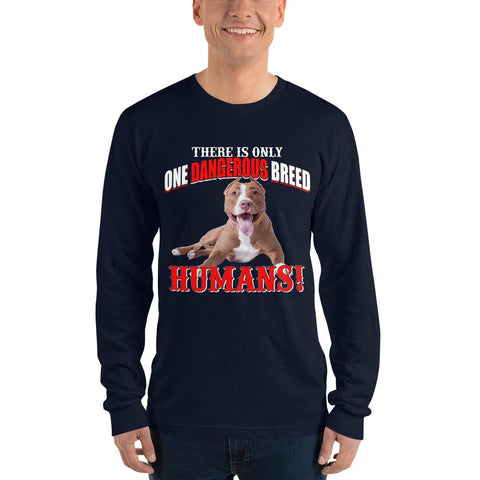 Unisex Long sleeve t-shirt - Featuring Your Own Dog! - 4 Terriers Only