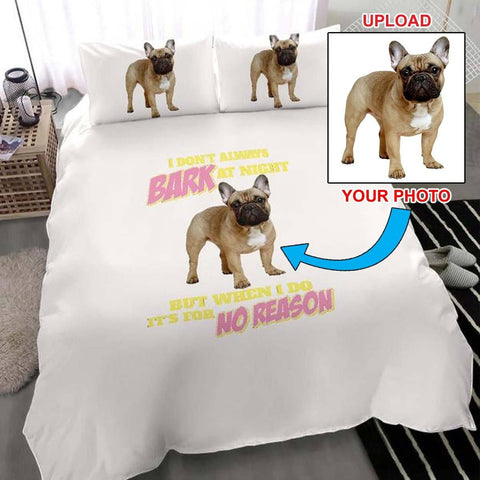 Your Own Dogs Photo Printed On This Beautiful Bed Set - 4 Terriers Only