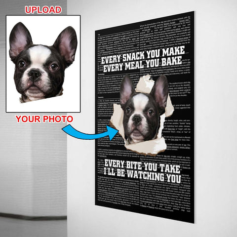 Your Own Dog's Photo Printed On This Fantastic Canvas Print! - 4 Terriers Only