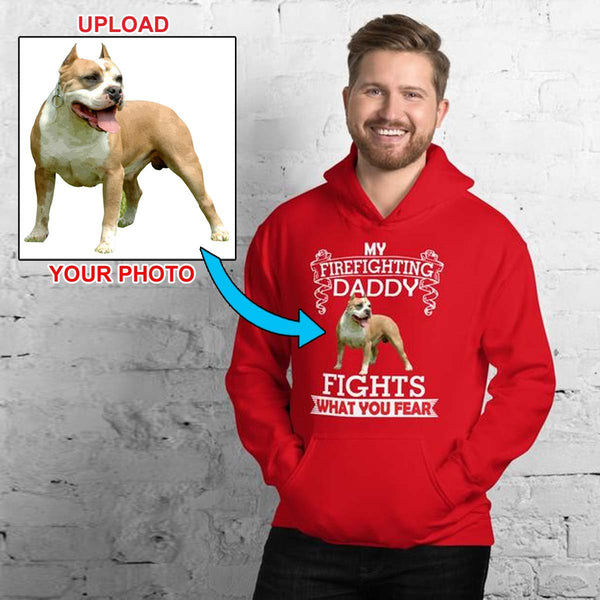 Your Own Dogs Photo Printed On This Fantastic Hoodie - 4 Terriers Only