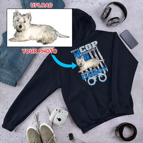 Your Own Hoodie - With Your Dogs Photo On It! - 4 Terriers Only