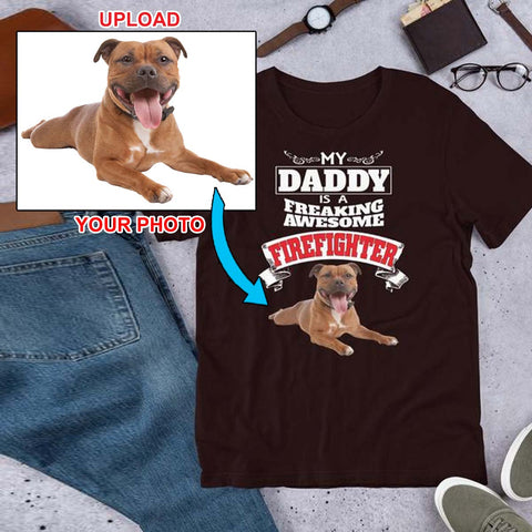 Your Own T-Shirt - With Your Dogs Photo On It! - 4 Terriers Only