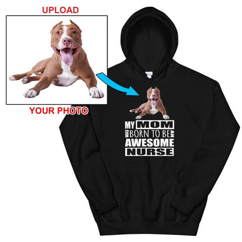 Custom Print Your Hoodie - With Your Dogs Photo Printed On It! - 4 Terriers Only