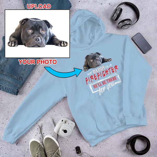 Custom Print Your Hoodie - With Your Dogs Photo Printed On It! - 4 Terriers Only