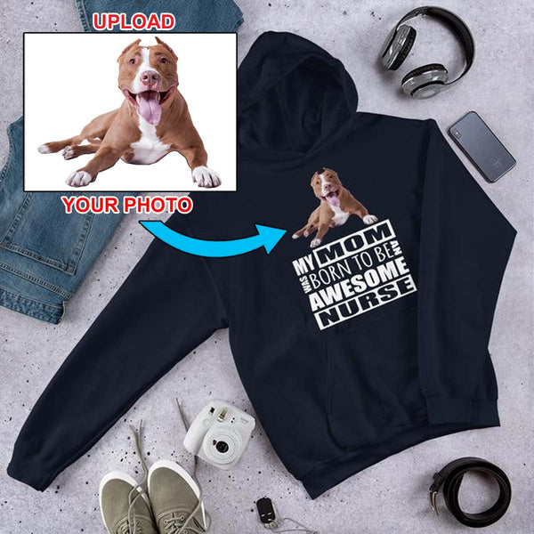 Custom Print Your Hoodie - With Your Dogs Photo Printed On It! - 4 Terriers Only