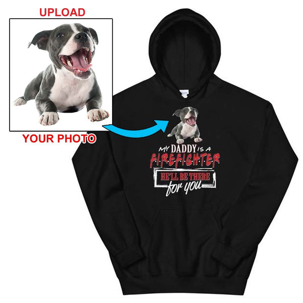 Custom Print Your Hoodie - With Your Dogs Photo Printed On It! - 4 Terriers Only