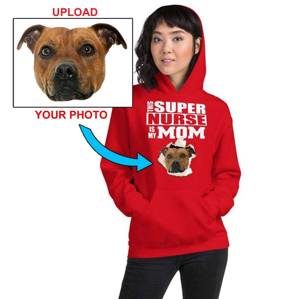 Custom Print Your Hoodie - With Your Dogs Photo Printed On It! - 4 Terriers Only