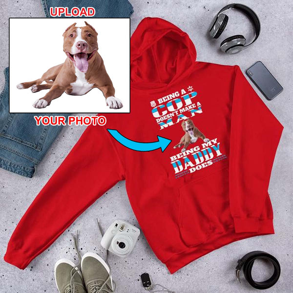 Custom Print Your Hoodie - With Your Dogs Photo Printed On It! - 4 Terriers Only