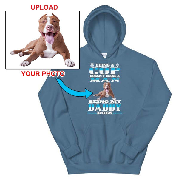 Custom Print Your Hoodie - With Your Dogs Photo Printed On It! - 4 Terriers Only