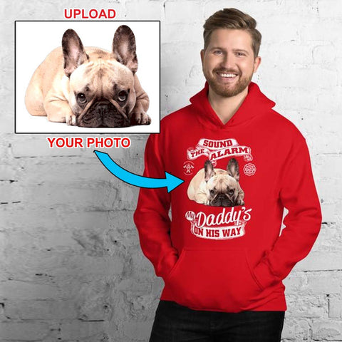 Custom Print Your Hoodie - With Your Dogs Photo Printed On It! - 4 Terriers Only