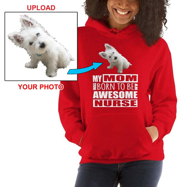 Custom Print Your Hoodie - With Your Dogs Photo Printed On It! - 4 Terriers Only