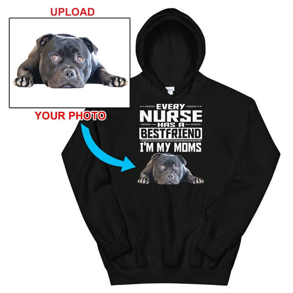 Custom Print Your Hoodie - With Your Dogs Photo Printed On It! - 4 Terriers Only
