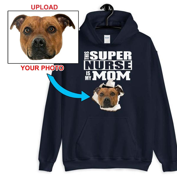 Custom Print Your Hoodie - With Your Dogs Photo Printed On It! - 4 Terriers Only