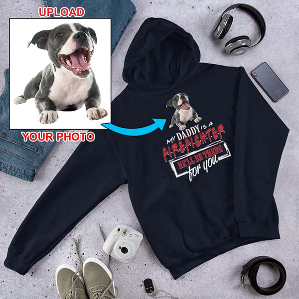 Custom Print Your Hoodie - With Your Dogs Photo Printed On It! - 4 Terriers Only