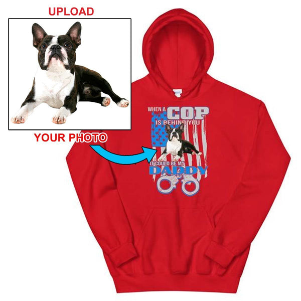 Custom Print Your Hoodie - With Your Dogs Photo Printed On It! - 4 Terriers Only