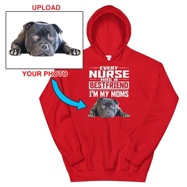 Custom Print Your Hoodie - With Your Dogs Photo Printed On It! - 4 Terriers Only