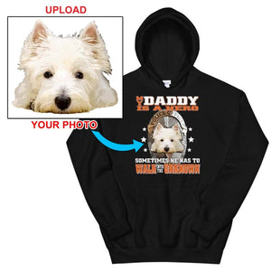 Custom Print Your Hoodie - With Your Dogs Photo Printed On It! - 4 Terriers Only