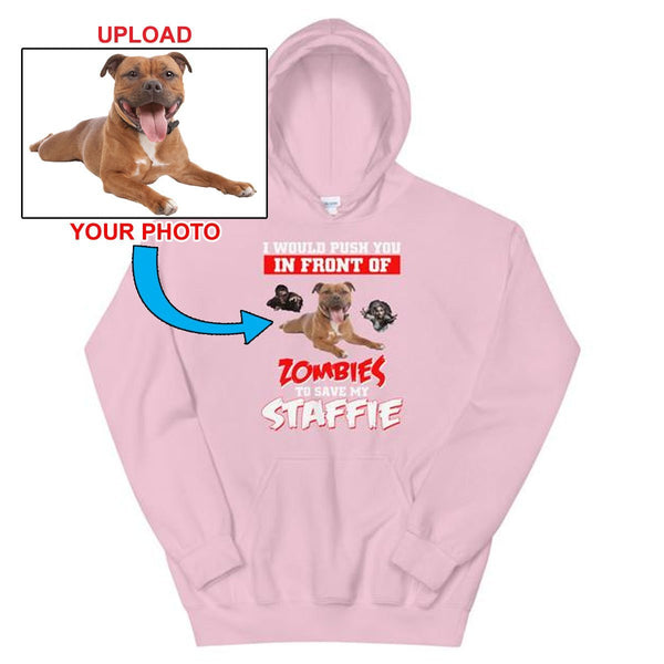 Custom Print Your Hoodie - With Your Dogs Photo Printed On It! - 4 Terriers Only