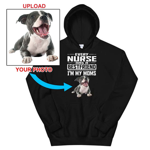 Custom Print Your Hoodie - With Your Dogs Photo Printed On It! - 4 Terriers Only