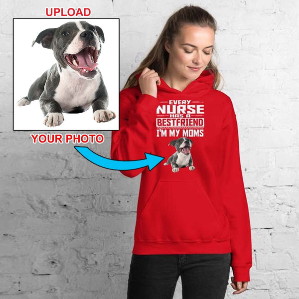 Custom Print Your Hoodie - With Your Dogs Photo Printed On It! - 4 Terriers Only