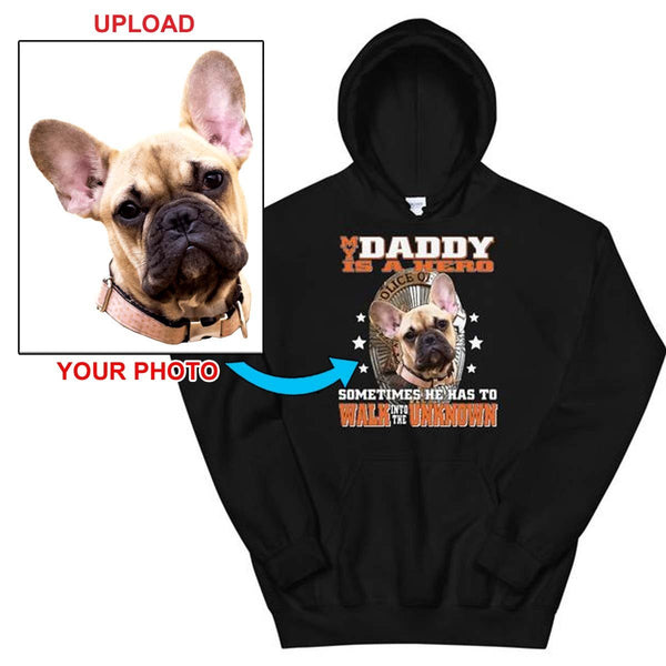 Custom Print Your Hoodie - With Your Dogs Photo Printed On It! - 4 Terriers Only
