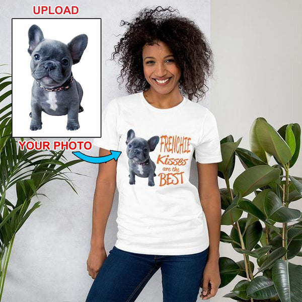 Custom Print Your T Shirt - With Your Dogs Photo Printed On It! - 4 Terriers Only