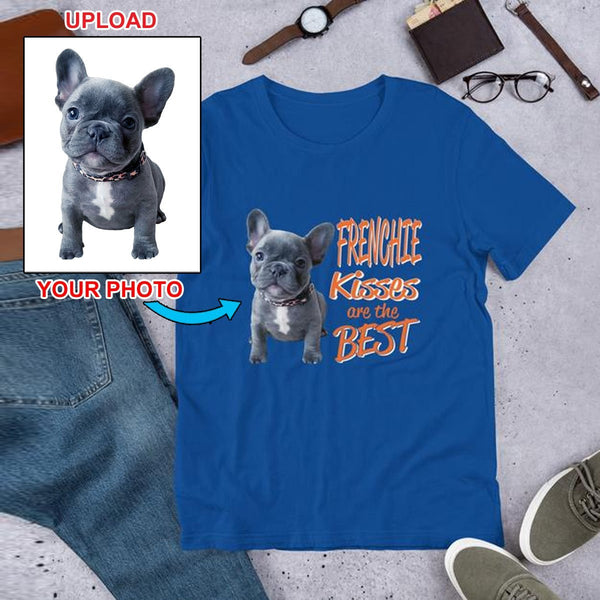 Custom Print Your T Shirt - With Your Dogs Photo Printed On It! - 4 Terriers Only