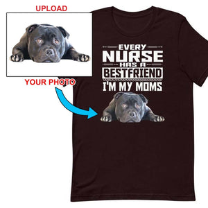 Custom Print Your T-Shirt - With Your Dogs Photo Printed On It! - 4 Terriers Only