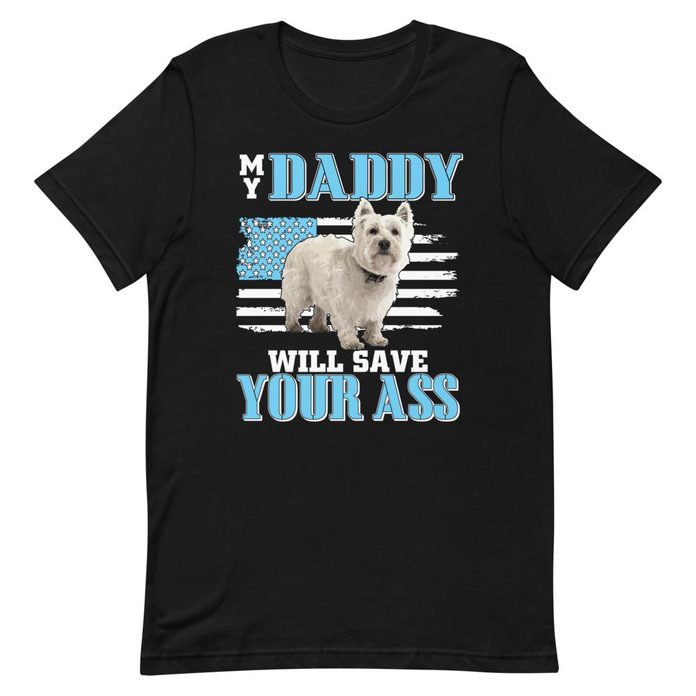 Custom Print Your T-Shirt - With Your Dogs Photo Printed On It! - 4 Terriers Only