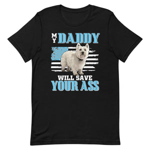 Custom Print Your T-Shirt - With Your Dogs Photo Printed On It! - 4 Terriers Only