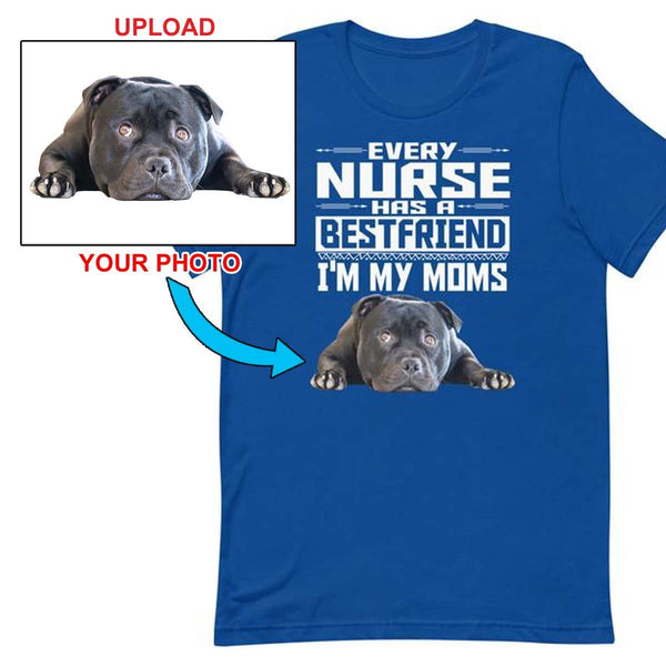 Custom Print Your T-Shirt - With Your Dogs Photo Printed On It! - 4 Terriers Only