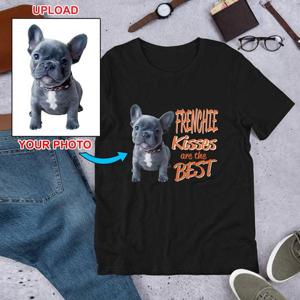 Custom Print Your T Shirt - With Your Dogs Photo Printed On It! - 4 Terriers Only
