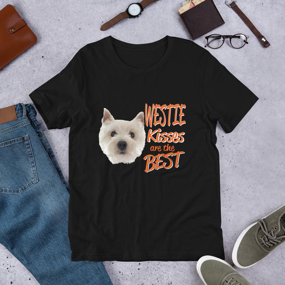 Custom Print Your T Shirt - With Your Dogs Photo Printed On It! - 4 Terriers Only