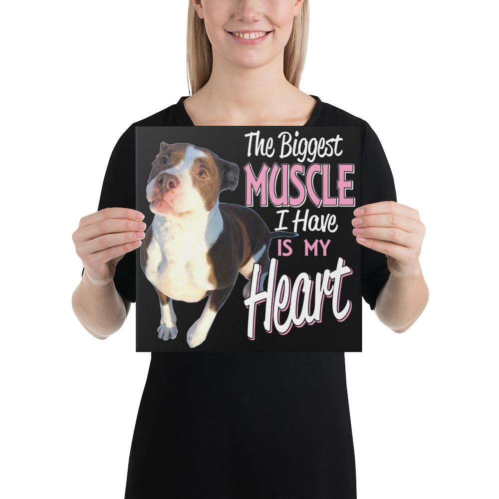 Fantastic Quality Canvas Print - Featuring Your Own Dog! - 4 Terriers Only