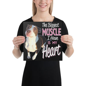 Fantastic Quality Canvas Print - Featuring Your Own Dog! - 4 Terriers Only
