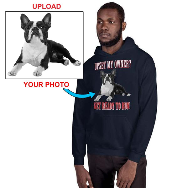Fantastic Quality Hoodie - Featuring Your Own Dog! - 4 Terriers Only