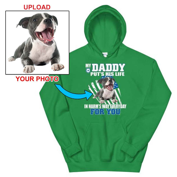 Fantastic Quality Hoodie - Featuring Your Own Dog! - 4 Terriers Only