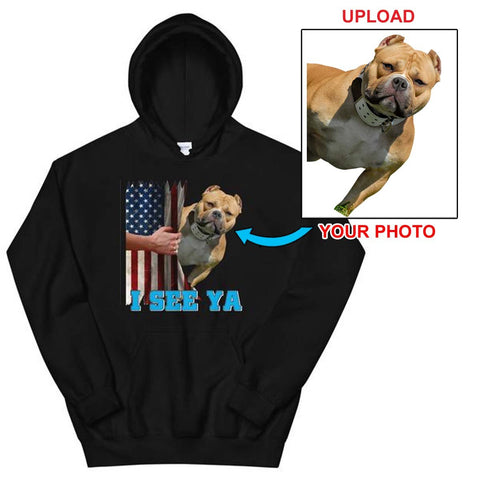 Fantastic Quality Hoodie - Featuring Your Own Dog! - 4 Terriers Only