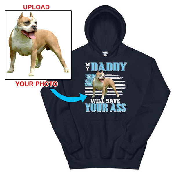 Fantastic Quality Hoodie - Featuring Your Own Dog! - 4 Terriers Only