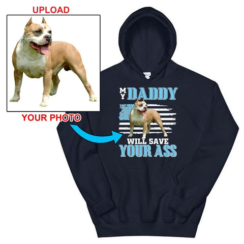 Fantastic Quality Hoodie - Featuring Your Own Dog! - 4 Terriers Only