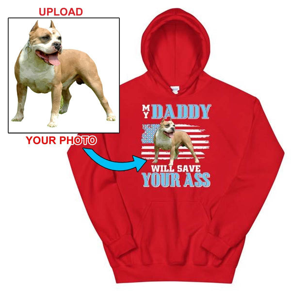 Fantastic Quality Hoodie - Featuring Your Own Dog! - 4 Terriers Only