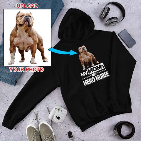 Fantastic Quality Hoodie - Featuring Your Own Dog! - 4 Terriers Only