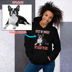Fantastic Quality Hoodie - Featuring Your Own Dog! - 4 Terriers Only
